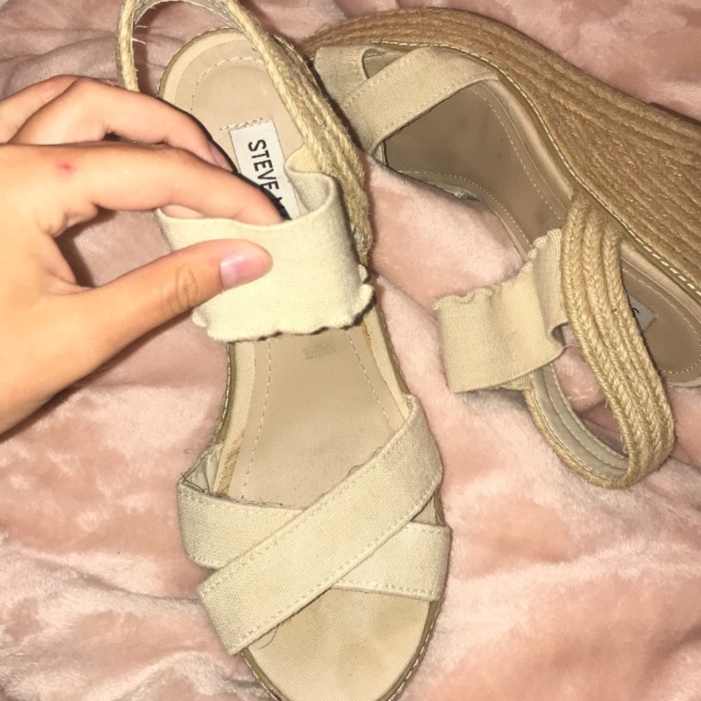steve madden espillardres platform sandals
